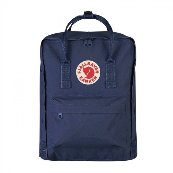 Fjallraven Kanken Classic Royal Blue And Pinstripe Pattern Official Sale