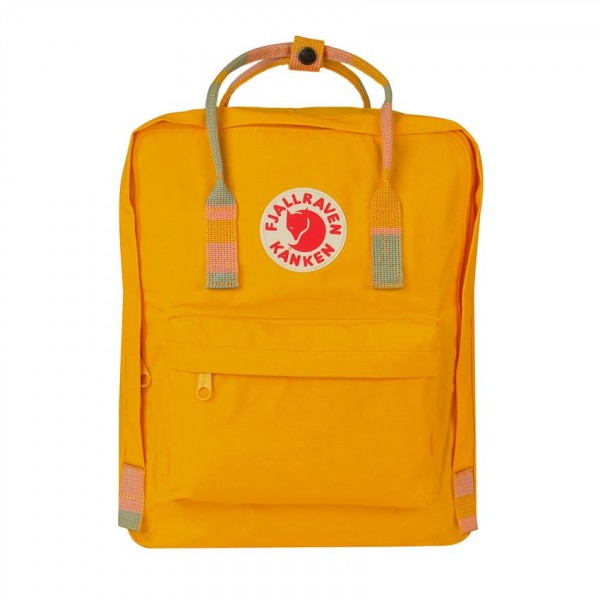 Fjallraven Kanken Classic Warm Yellow And Random Blocked Online Clearance