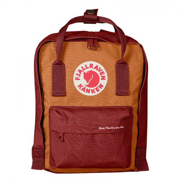 Fjallraven Kanken Orange And Brick 2013 Save The Arctic Fox Mini Official Clearance