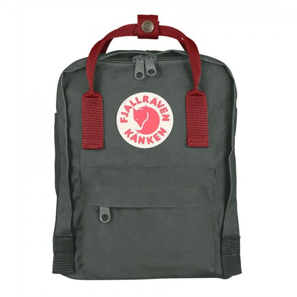 Fjallraven Mini Forest Green And Ox Red Sale
