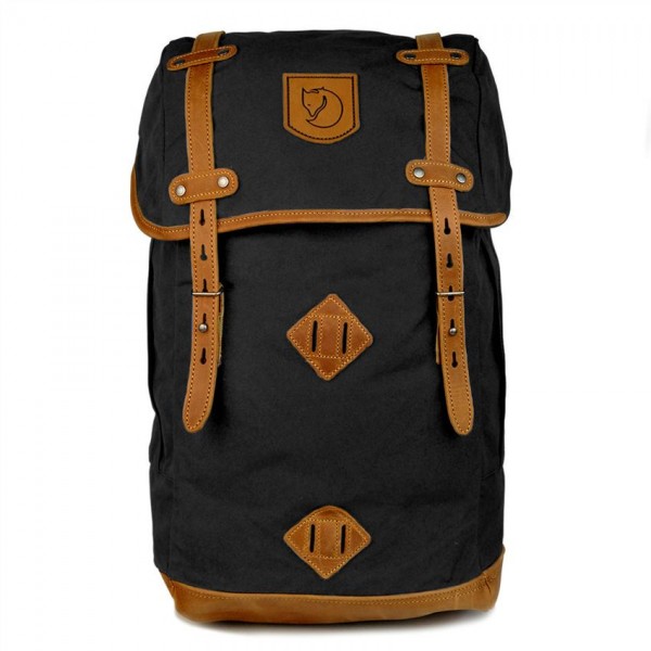 Fjallraven No.21 Large Backpack Black Official Outlet Online