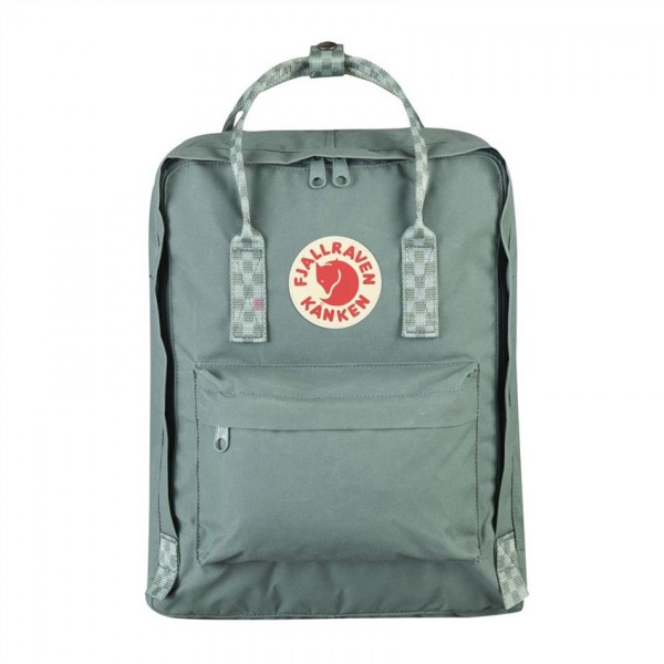 Fjallraven Kanken Classic Frost Green And Chess Pattern Sales